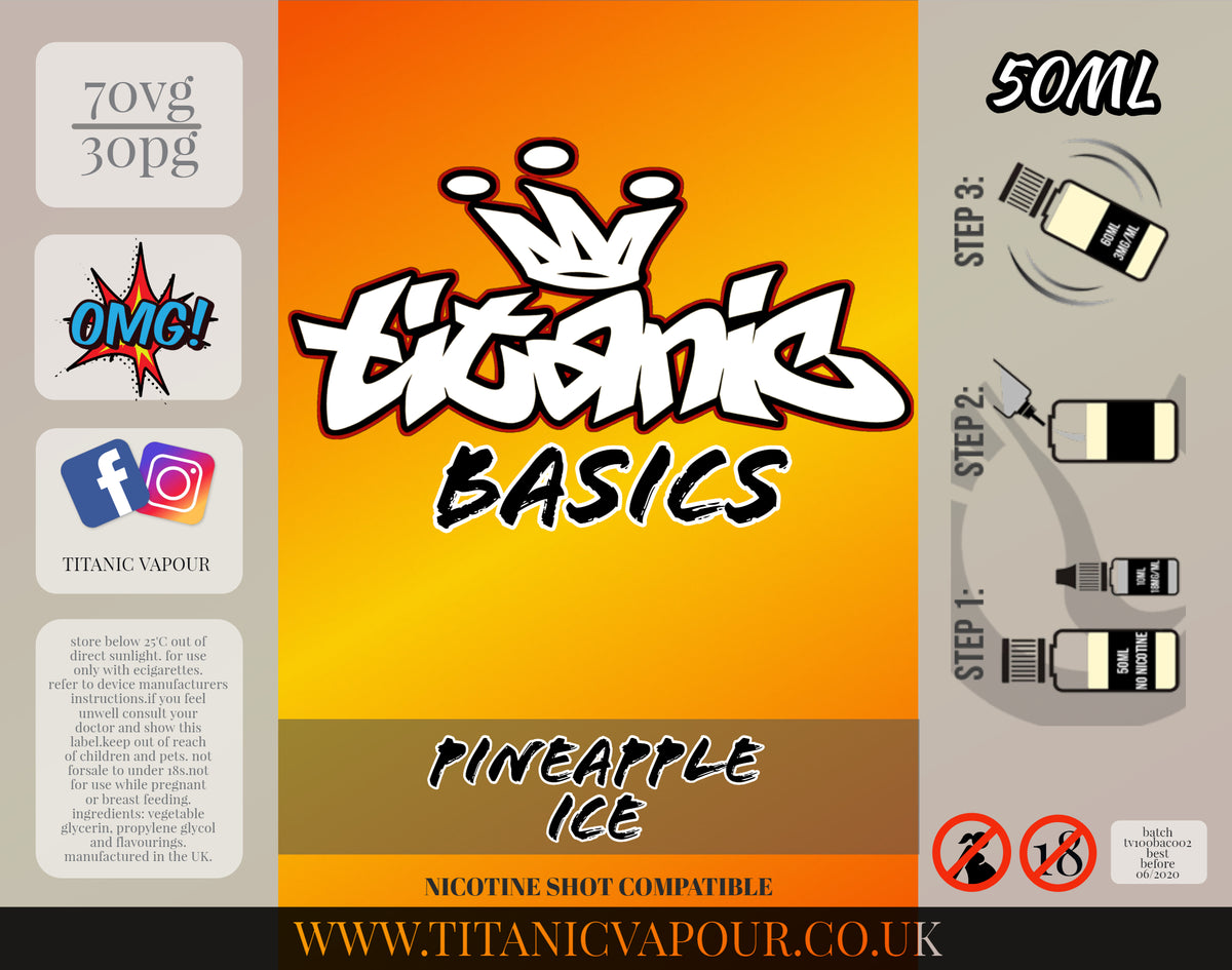 Titanic vapour Basics Titanic Vapour Titanic vapour Basics Titanic Vapour