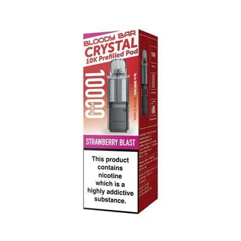 BLOODY BAR CRYSTAL 10K PREFILLED POD